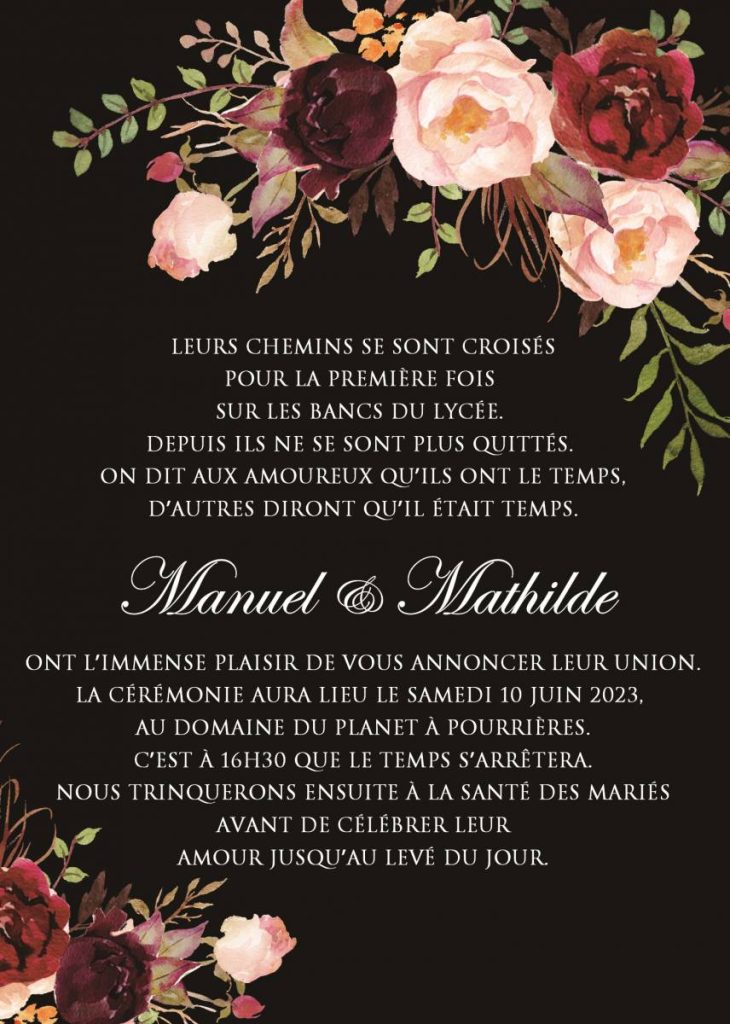 Imprimer faire-parts de mariage ou de naissance à Toulon