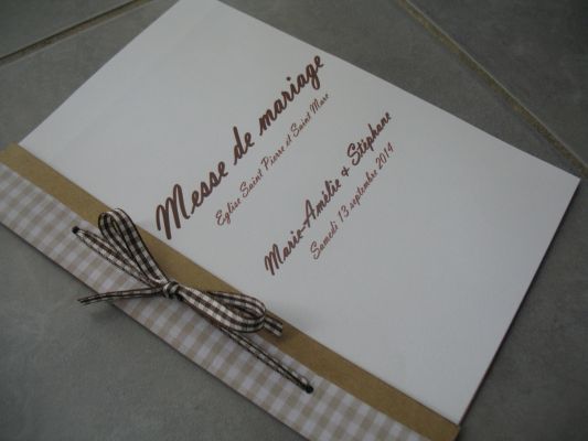 Imprimer un livret de messe à Toulon