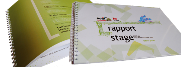 Impressions de rapport de stage à Toulon