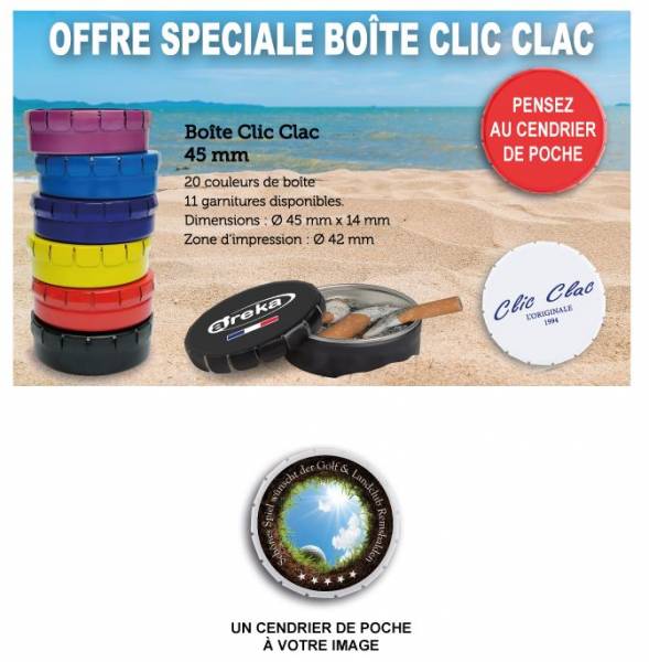Personnaliser une boîte clic-clac à Toulon