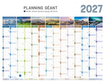 Impression de calendrier poster à Toulon