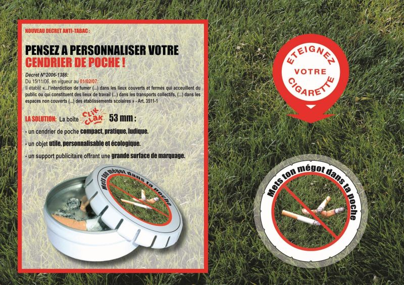 Trouver un cendrier de plage