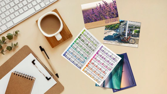 Calendrier de poche à Toulon